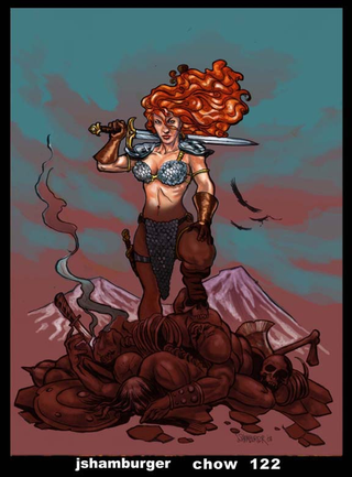 Illustration for article titled What is best in life? Epic Barbarian Art!